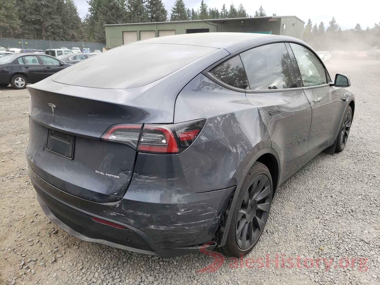 5YJYGDEE1MF153374 2021 TESLA MODEL Y