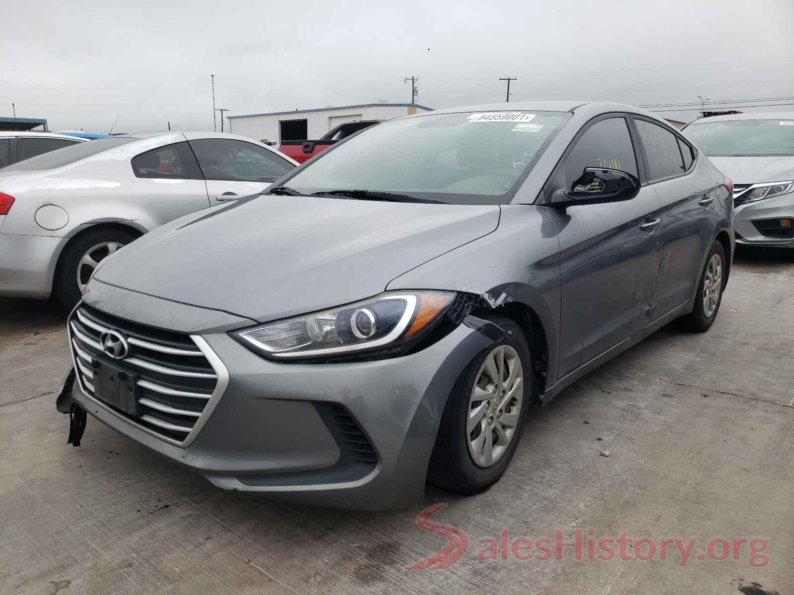 KMHD74LF0HU081831 2017 HYUNDAI ELANTRA