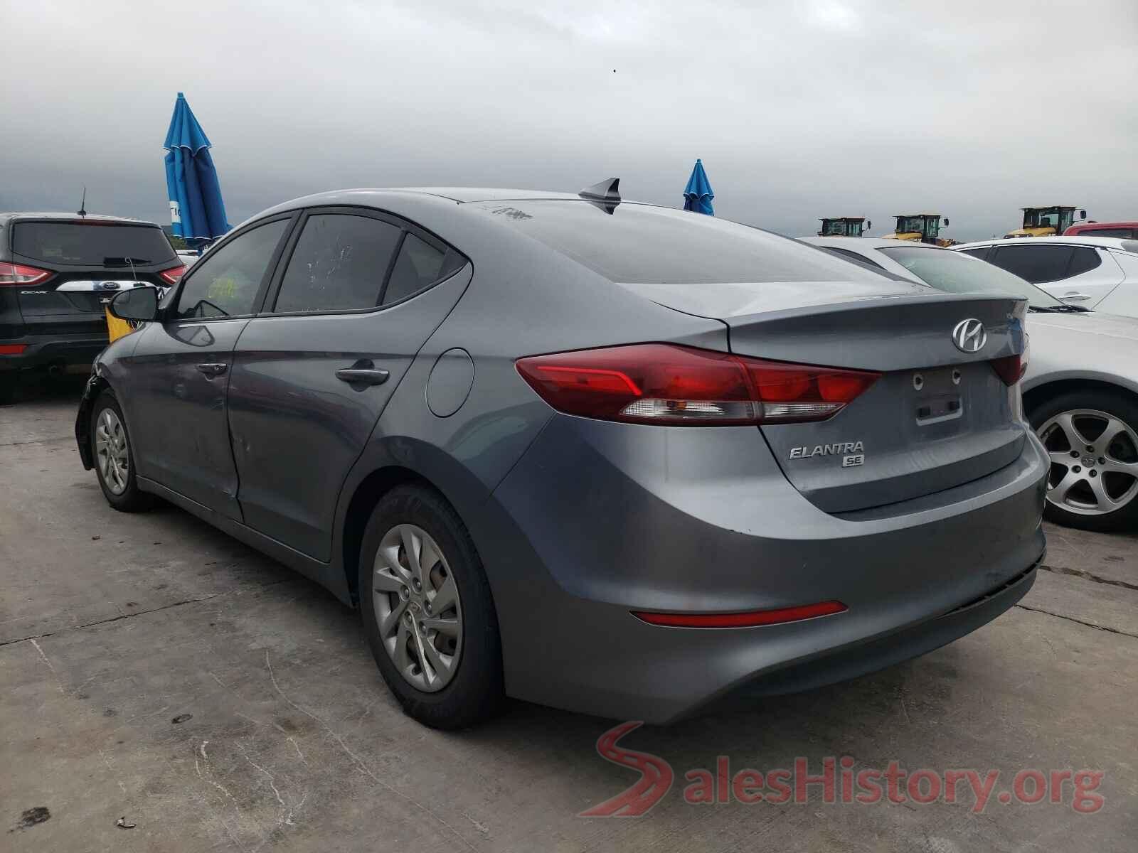 KMHD74LF0HU081831 2017 HYUNDAI ELANTRA