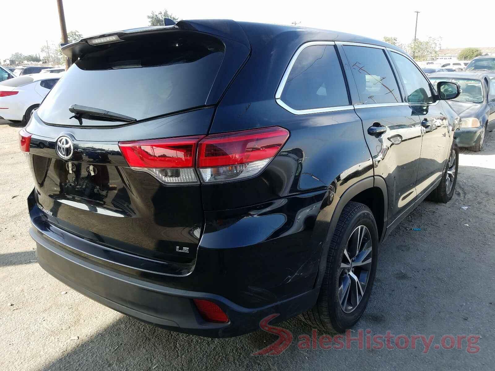 5TDZZRFH9HS232250 2017 TOYOTA HIGHLANDER