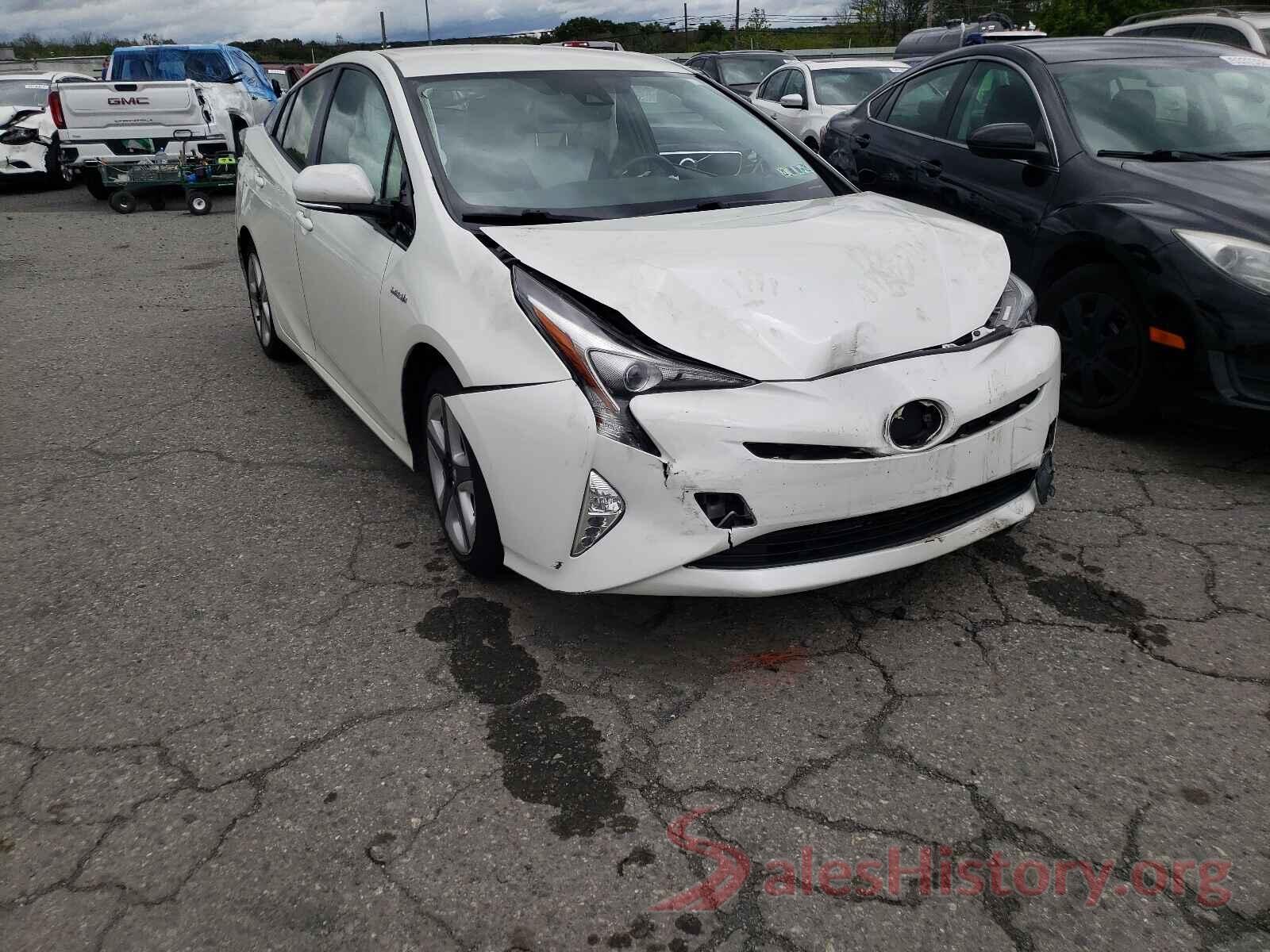 JTDKARFU2G3507026 2016 TOYOTA PRIUS