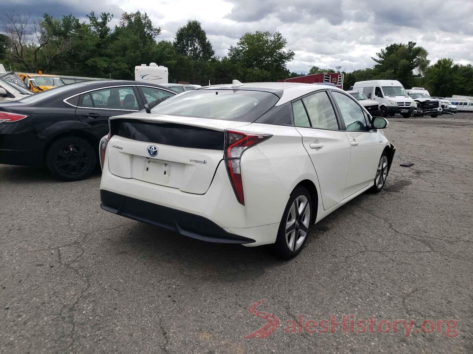 JTDKARFU2G3507026 2016 TOYOTA PRIUS