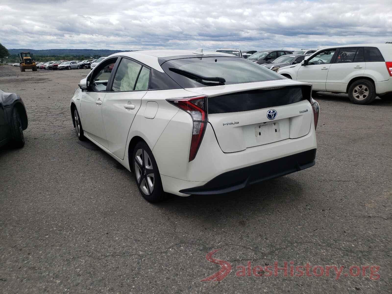 JTDKARFU2G3507026 2016 TOYOTA PRIUS