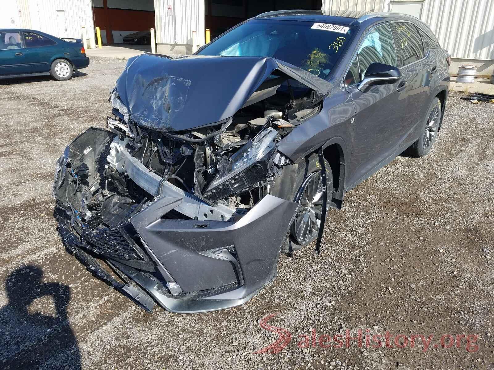 2T2BZMCA2JC154688 2018 LEXUS RX350