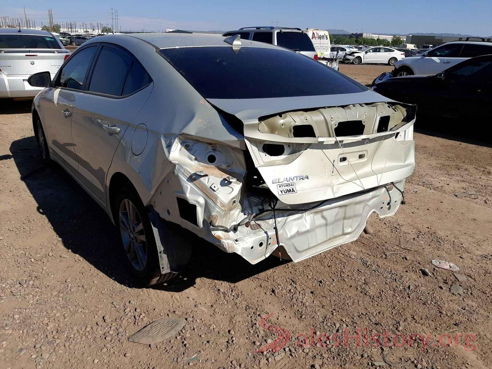 5NPD84LF8JH373082 2018 HYUNDAI ELANTRA