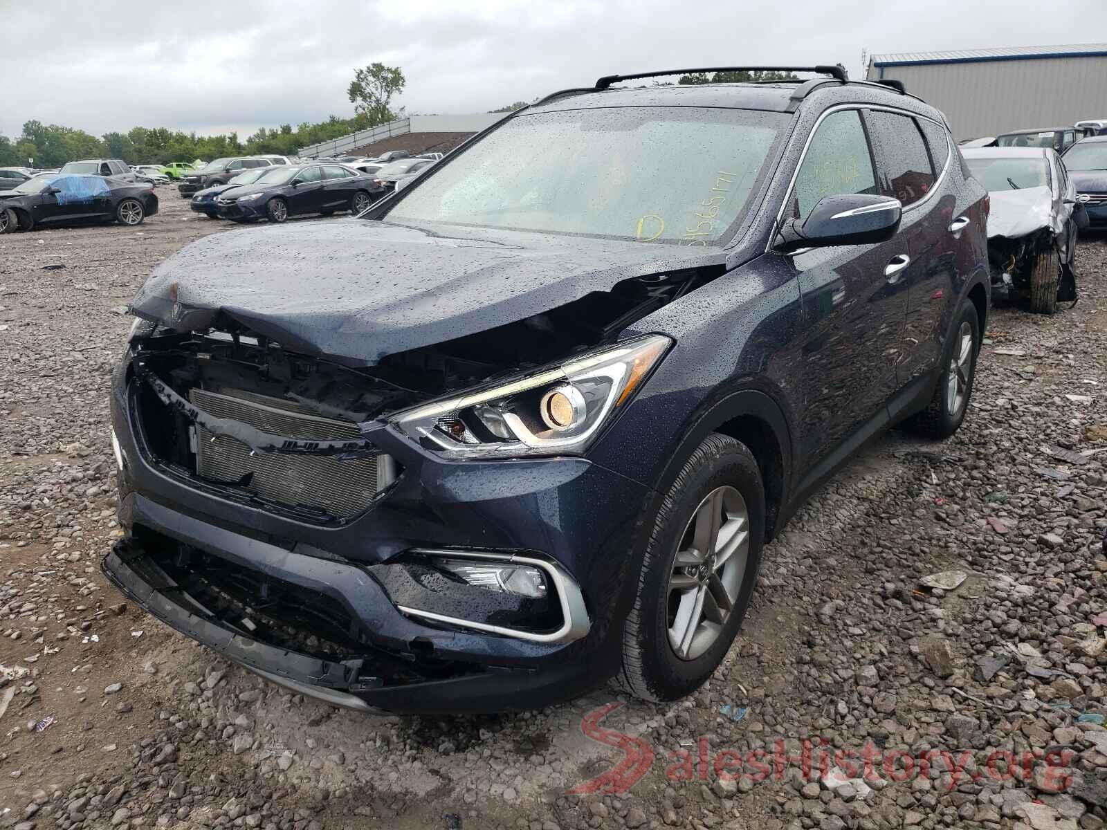 5XYZU3LBXJG528599 2018 HYUNDAI SANTA FE