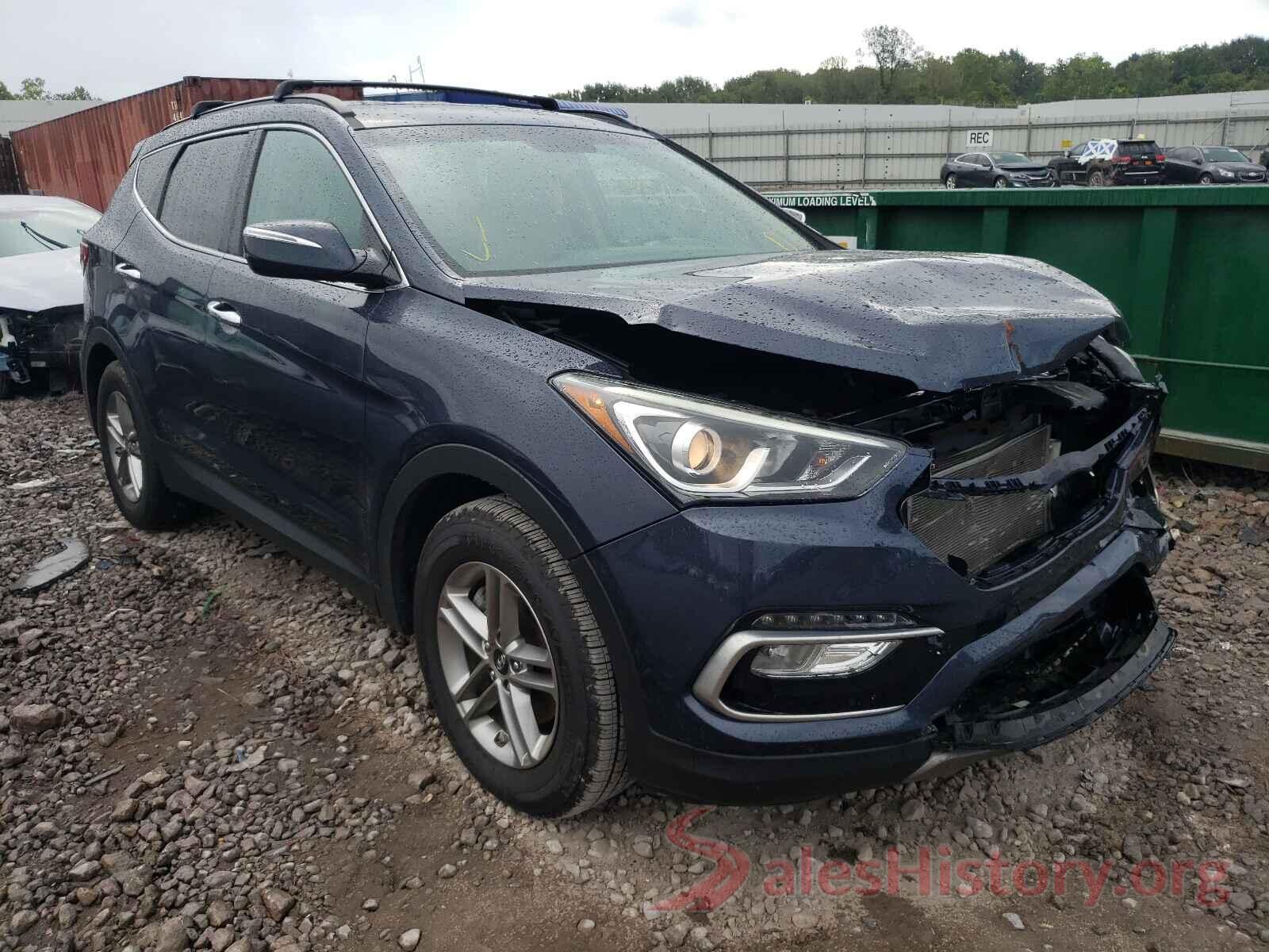 5XYZU3LBXJG528599 2018 HYUNDAI SANTA FE