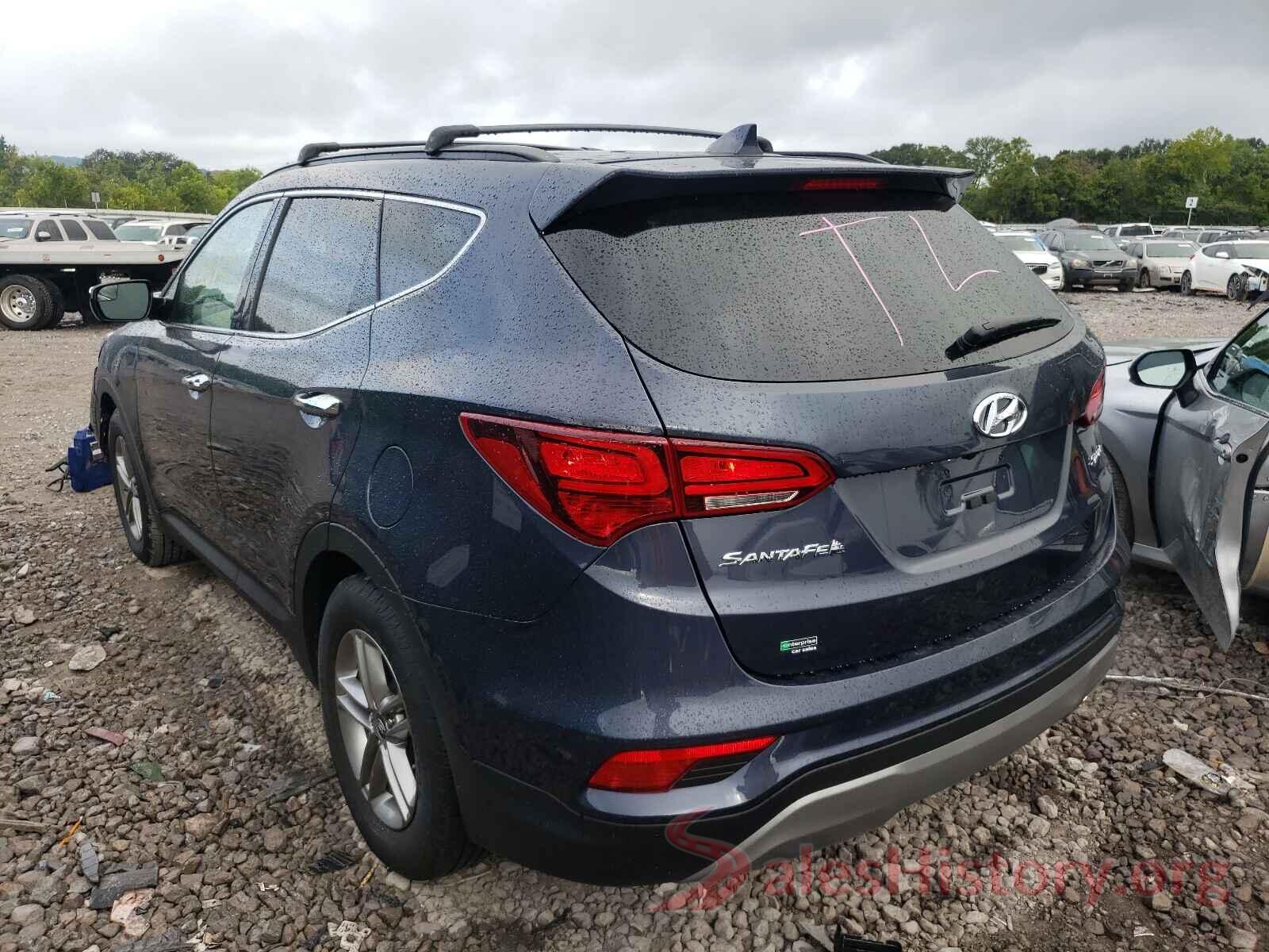 5XYZU3LBXJG528599 2018 HYUNDAI SANTA FE