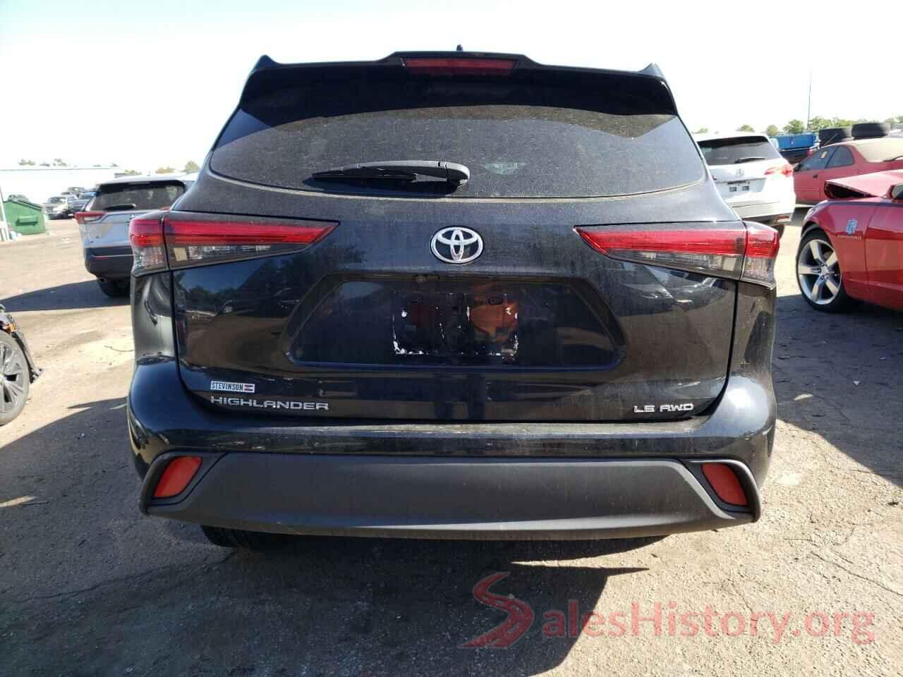 5TDBZRBH1MS544287 2021 TOYOTA HIGHLANDER