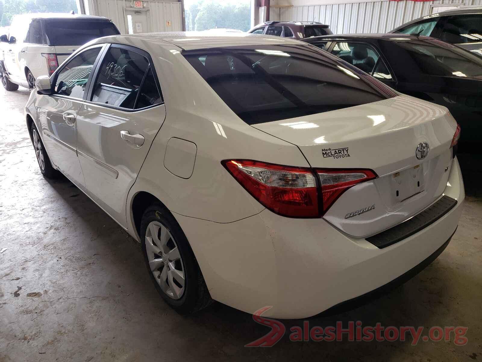 5YFBURHE5GP544947 2016 TOYOTA COROLLA