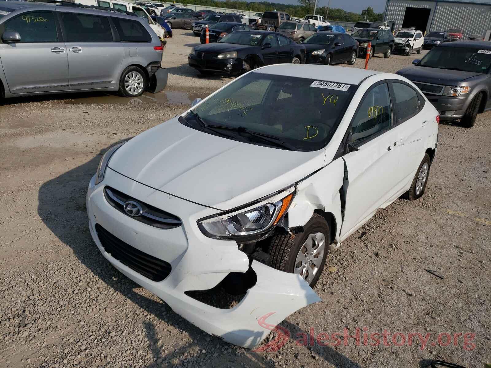 KMHCT4AE5GU094042 2016 HYUNDAI ACCENT