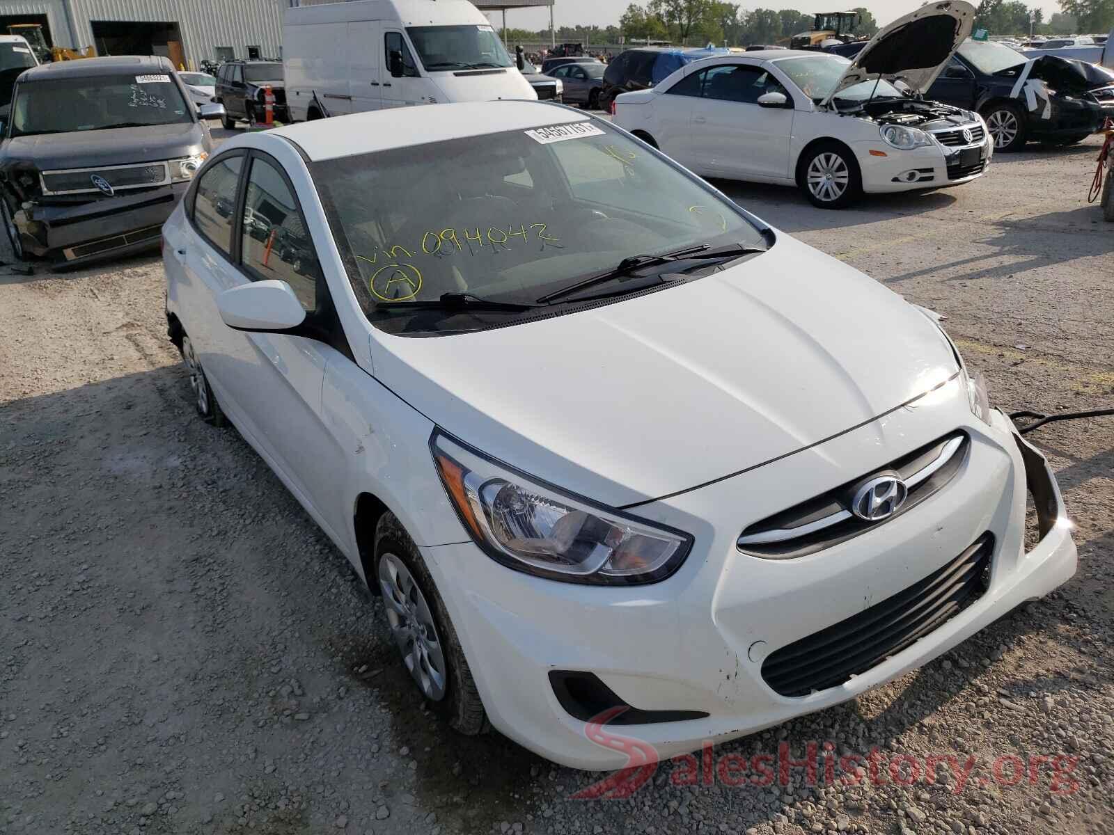 KMHCT4AE5GU094042 2016 HYUNDAI ACCENT