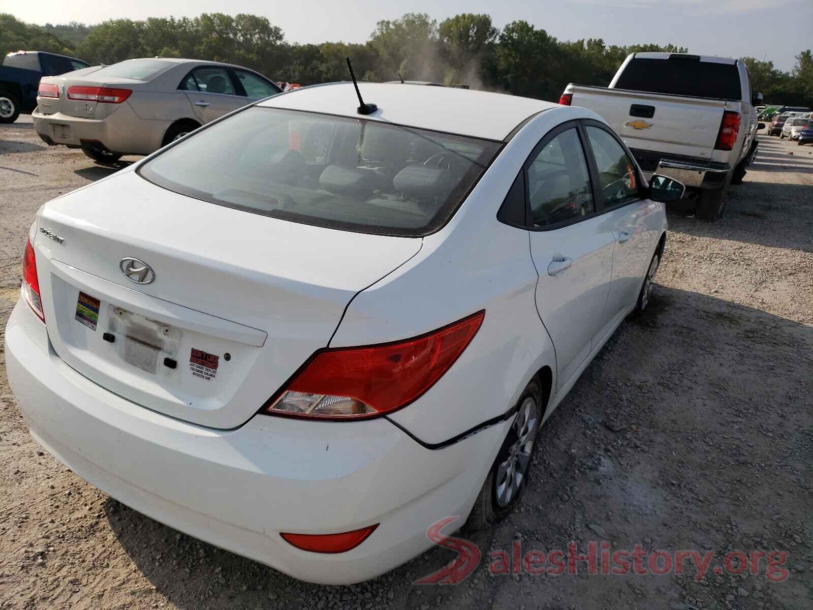 KMHCT4AE5GU094042 2016 HYUNDAI ACCENT