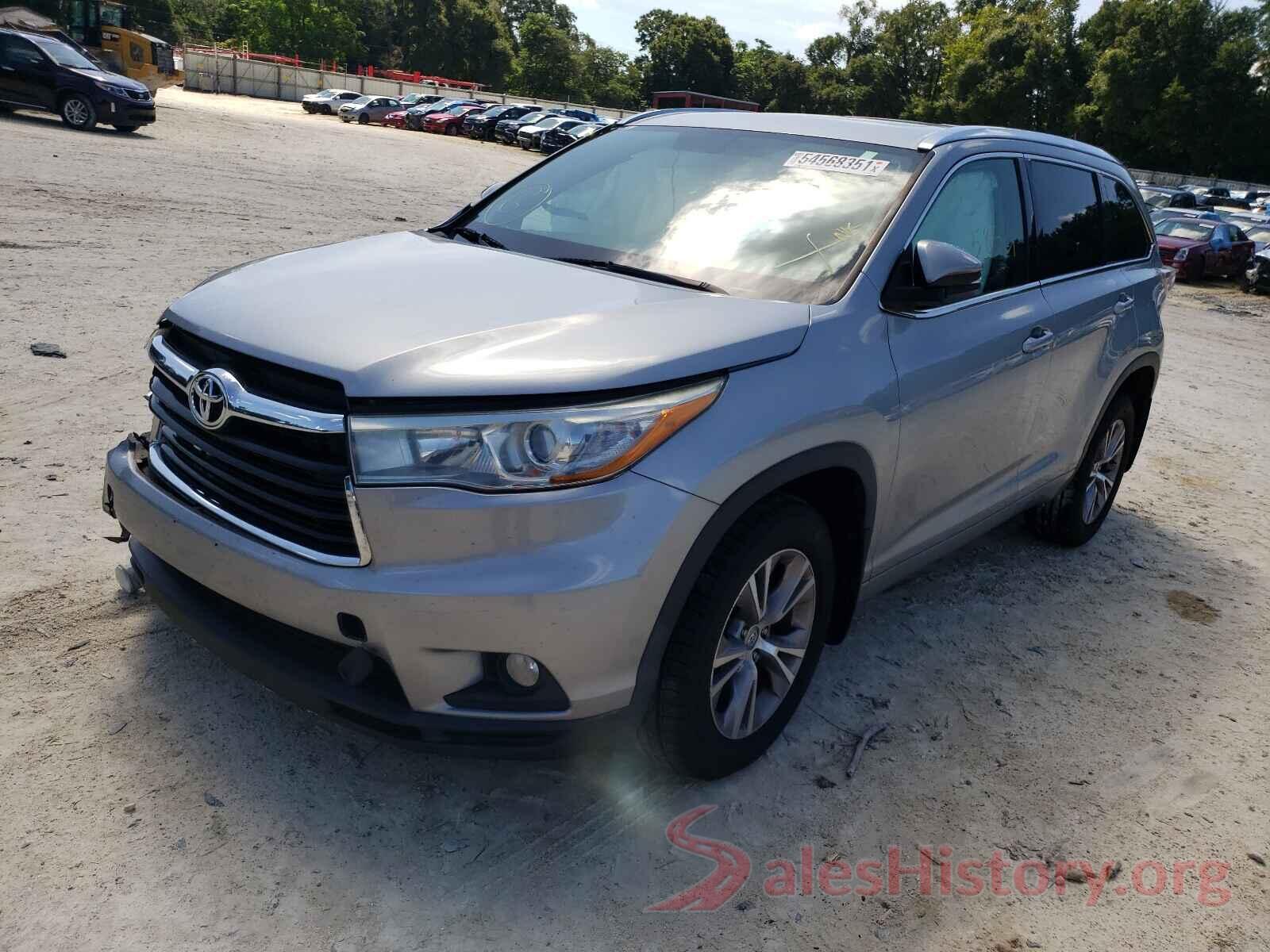 5TDJKRFH0FS209289 2015 TOYOTA HIGHLANDER