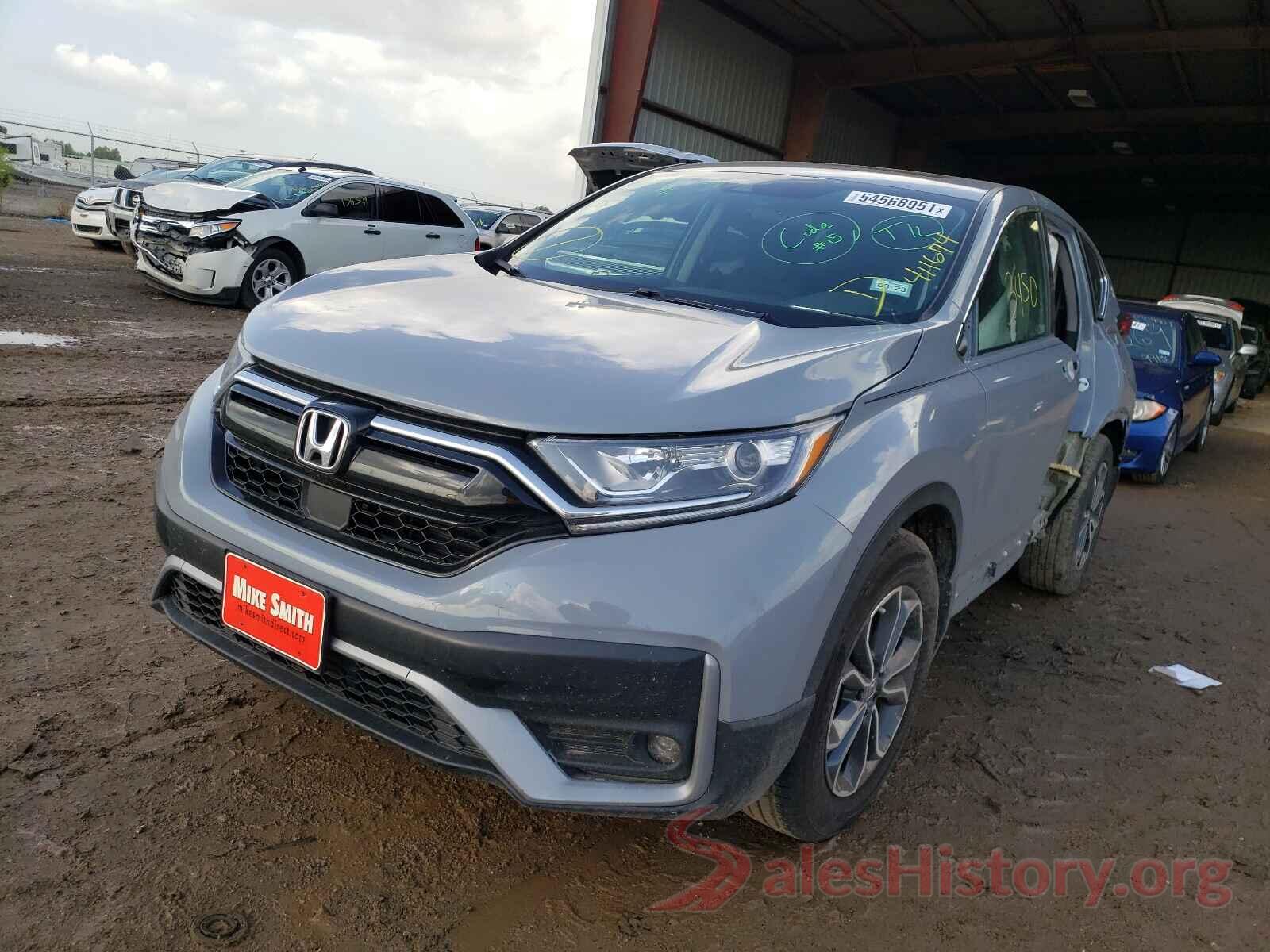 2HKRW1H57MH411674 2021 HONDA CRV