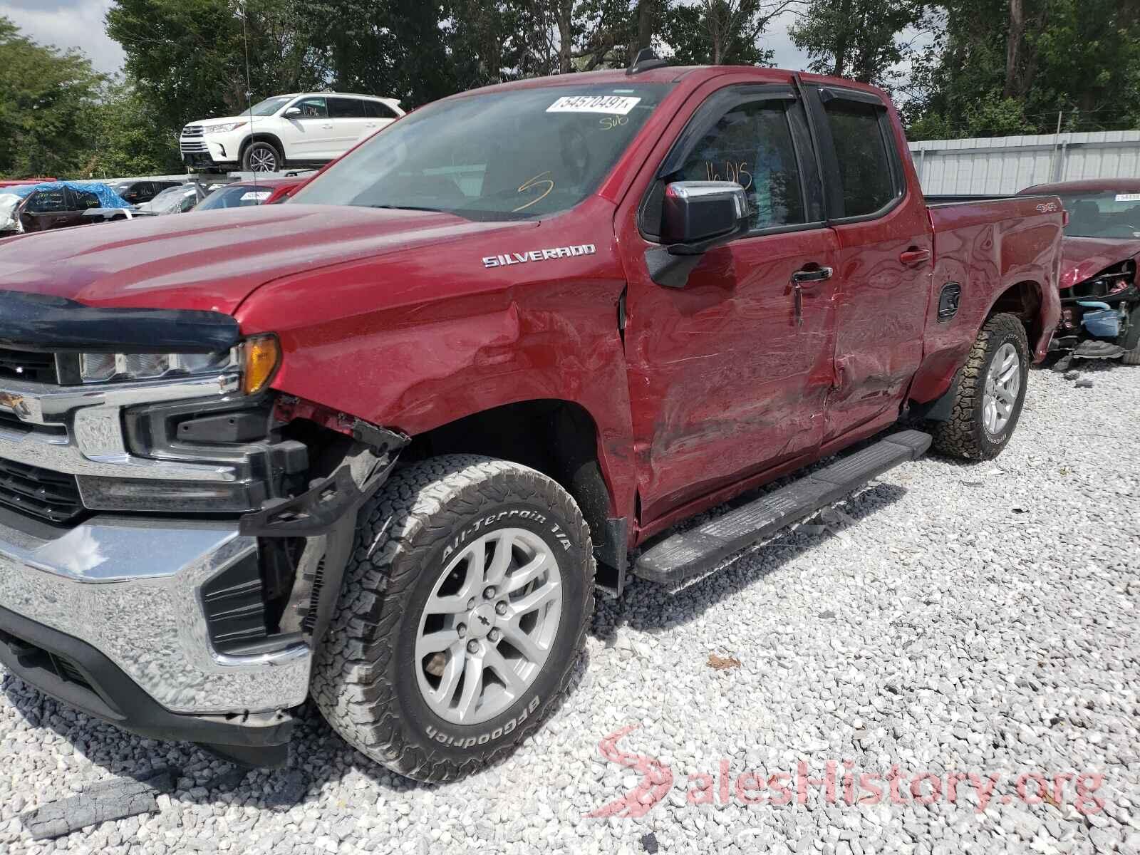 1GCRYDED3KZ385409 2019 CHEVROLET SILVERADO