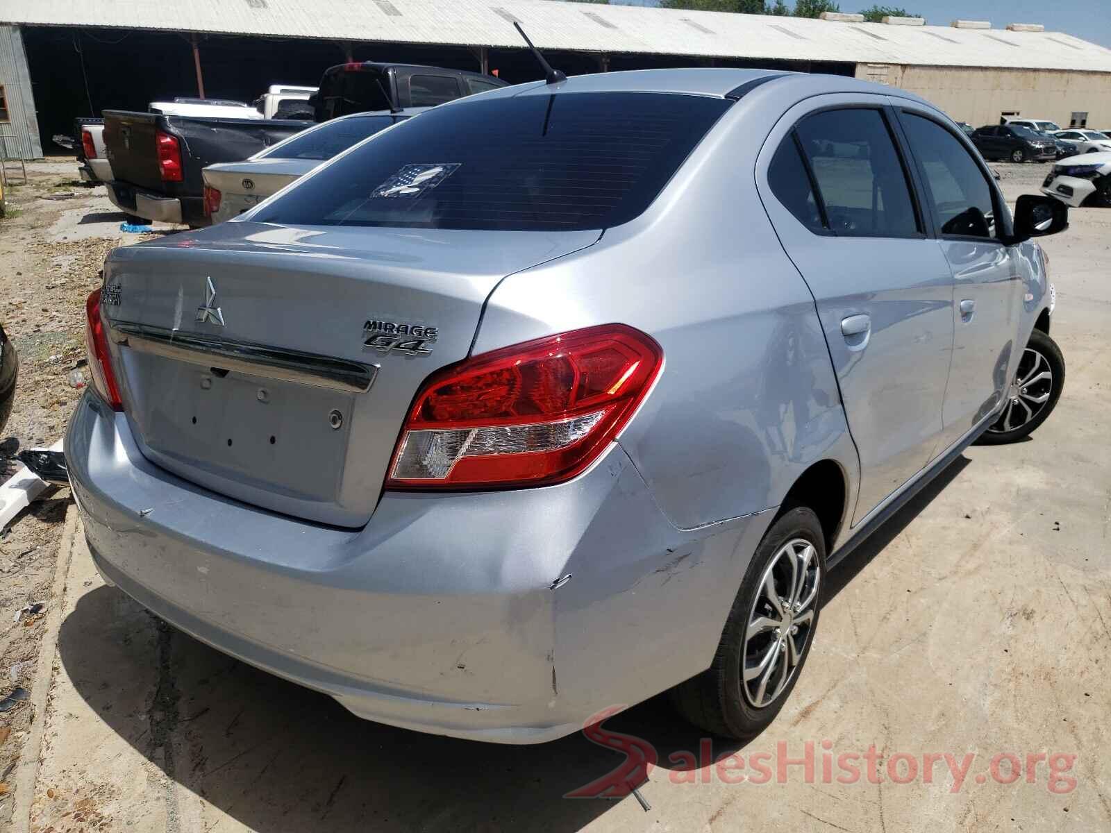 ML32F3FJ9KHF08664 2019 MITSUBISHI MIRAGE