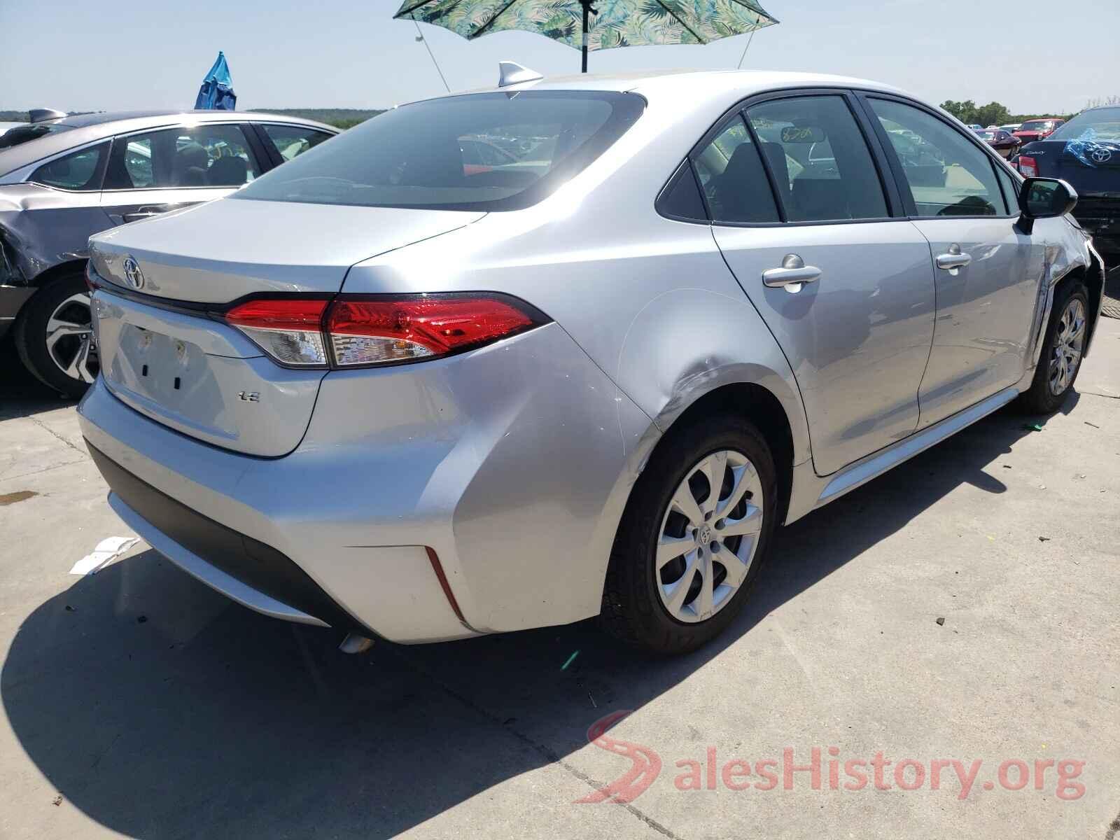 JTDEPRAE1LJ034706 2020 TOYOTA COROLLA