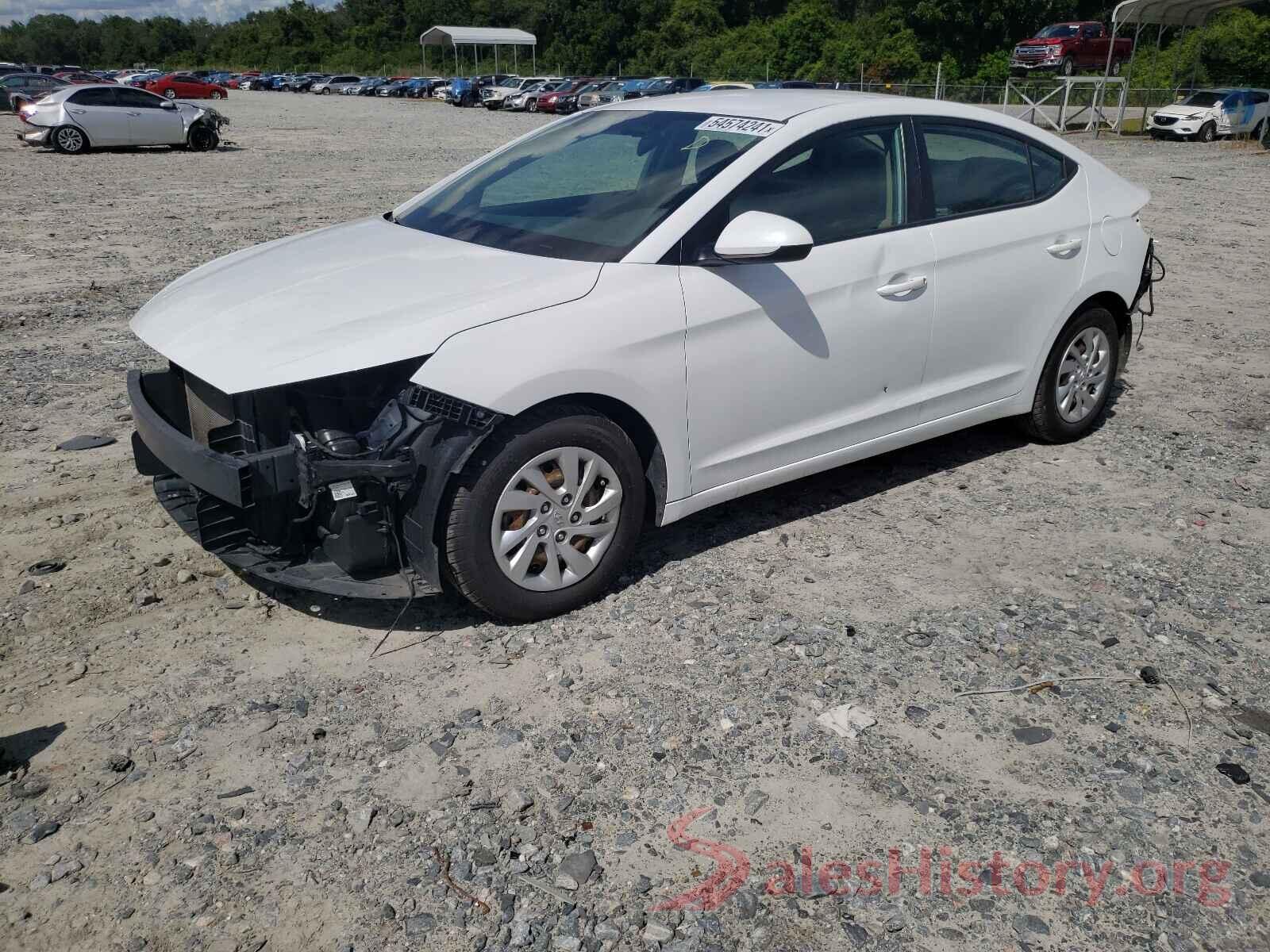 5NPD74LF7KH493105 2019 HYUNDAI ELANTRA