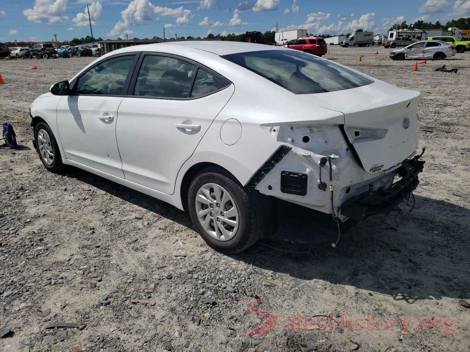 5NPD74LF7KH493105 2019 HYUNDAI ELANTRA