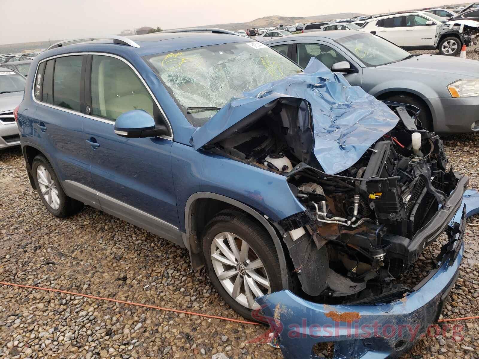 WVGRV7AX4HW508523 2017 VOLKSWAGEN TIGUAN