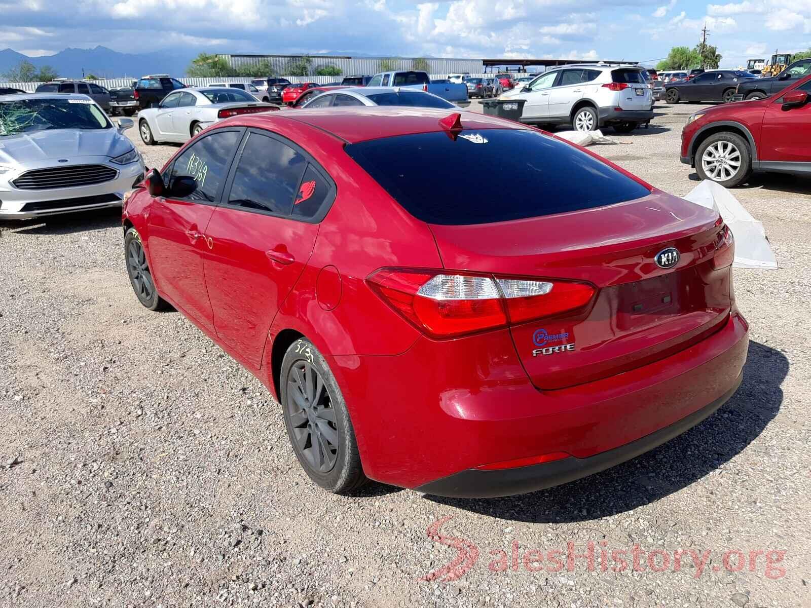 KNAFX4A61G5450315 2016 KIA FORTE