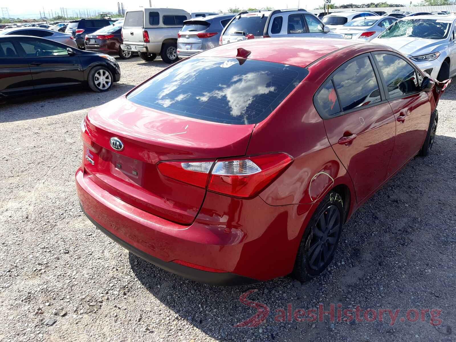 KNAFX4A61G5450315 2016 KIA FORTE