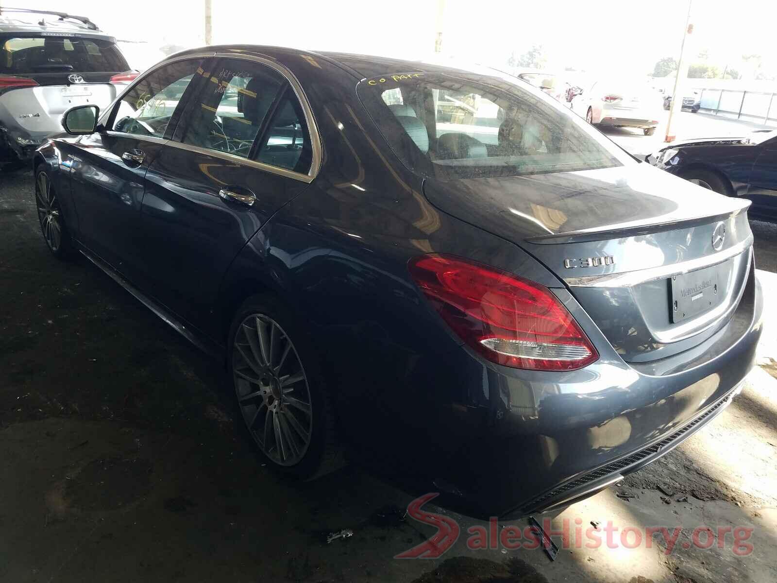 55SWF4JB7GU126690 2016 MERCEDES-BENZ C CLASS