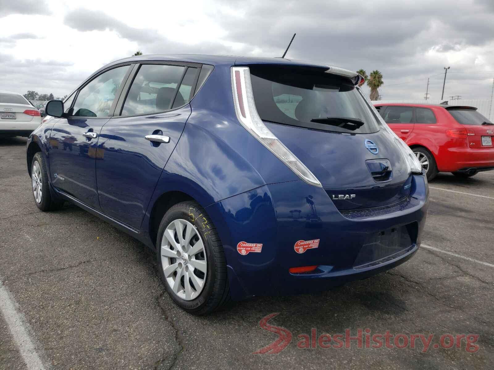 1N4BZ0CP3HC307847 2017 NISSAN LEAF