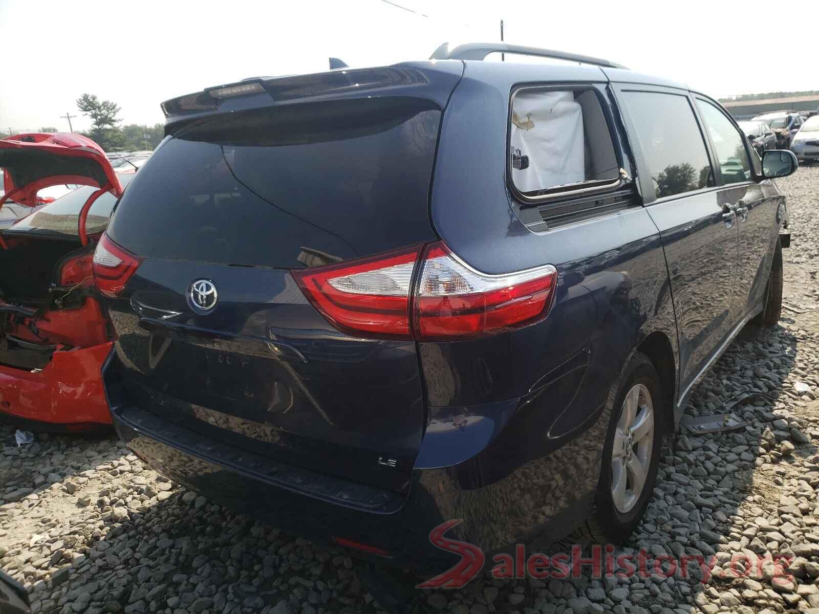 5TDKZ3DC3JS931823 2018 TOYOTA SIENNA