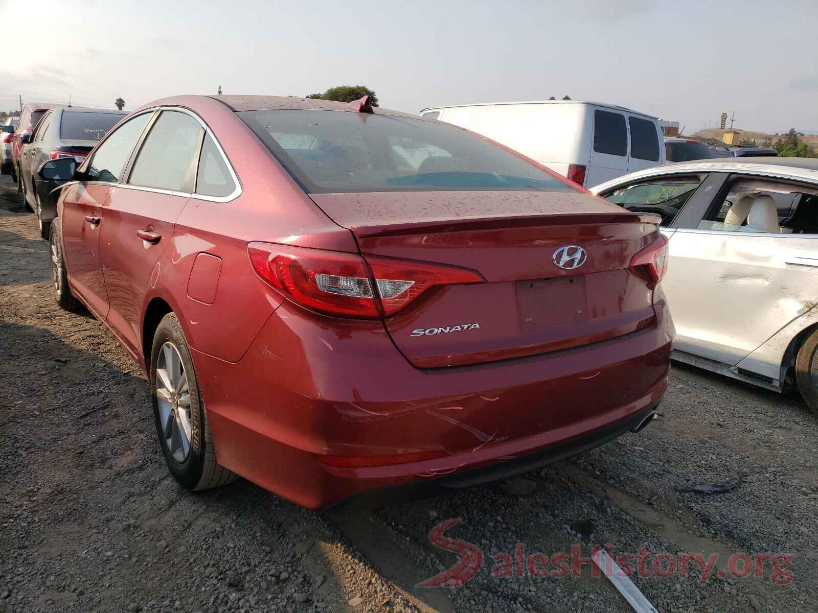 5NPE24AF5GH319885 2016 HYUNDAI SONATA