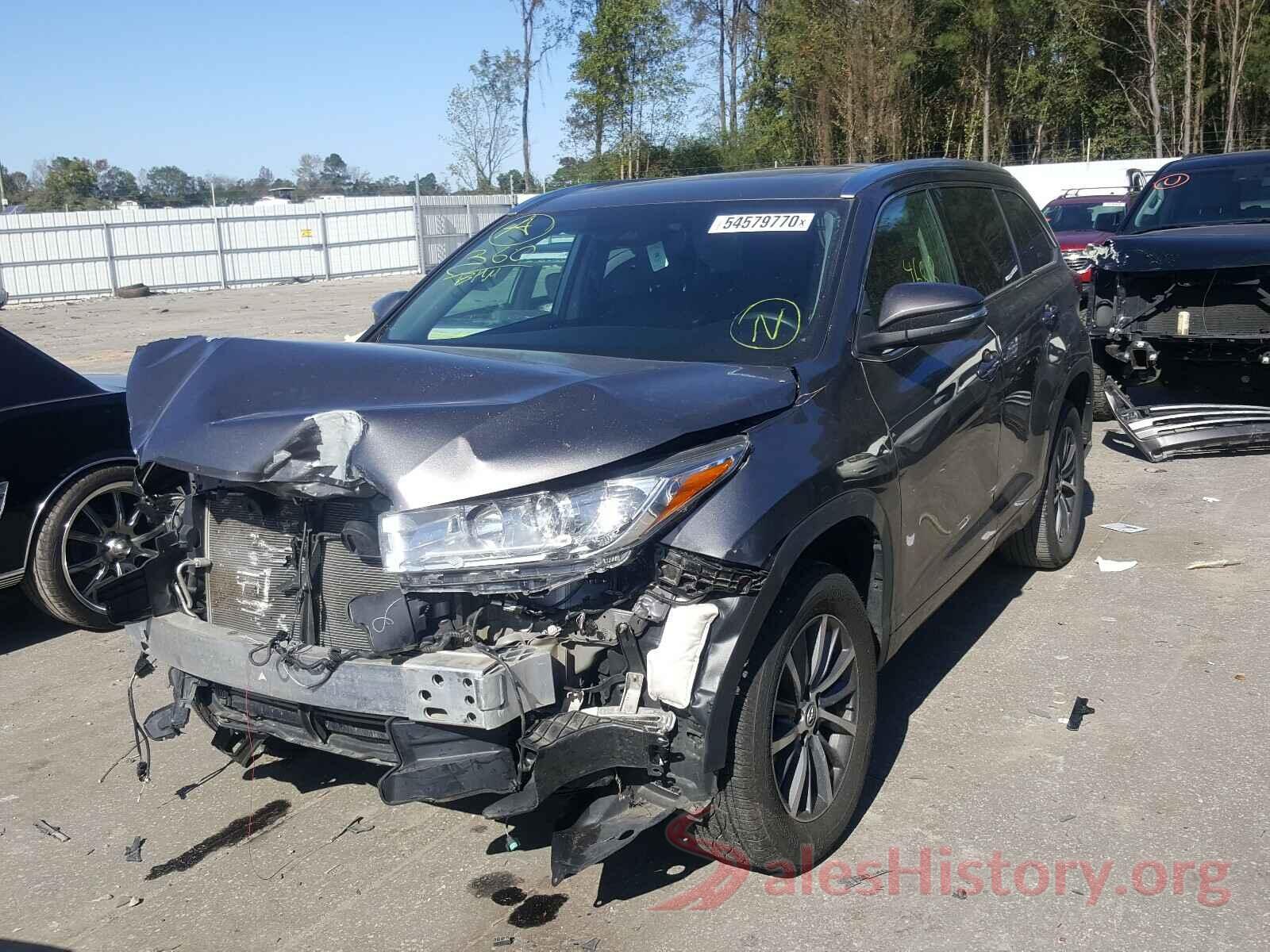 5TDKZRFH7JS258479 2018 TOYOTA HIGHLANDER