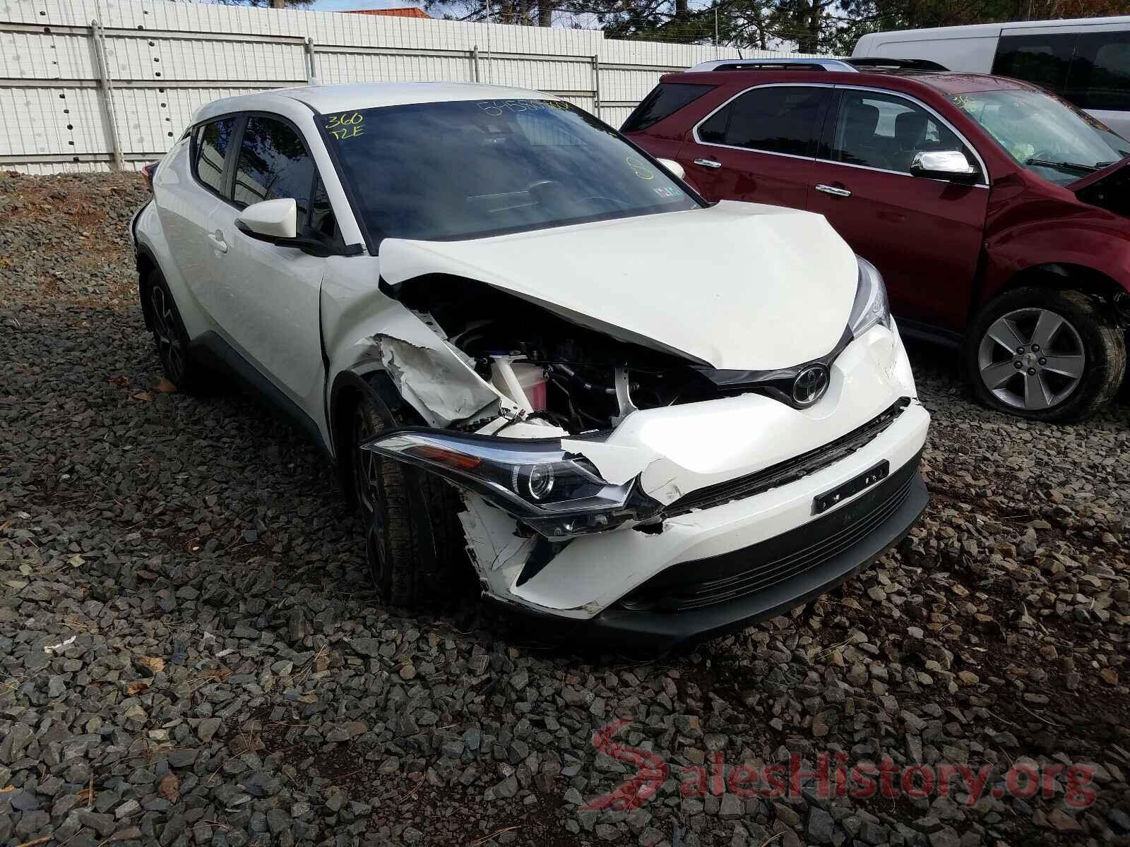 NMTKHMBX2JR011260 2018 TOYOTA C-HR