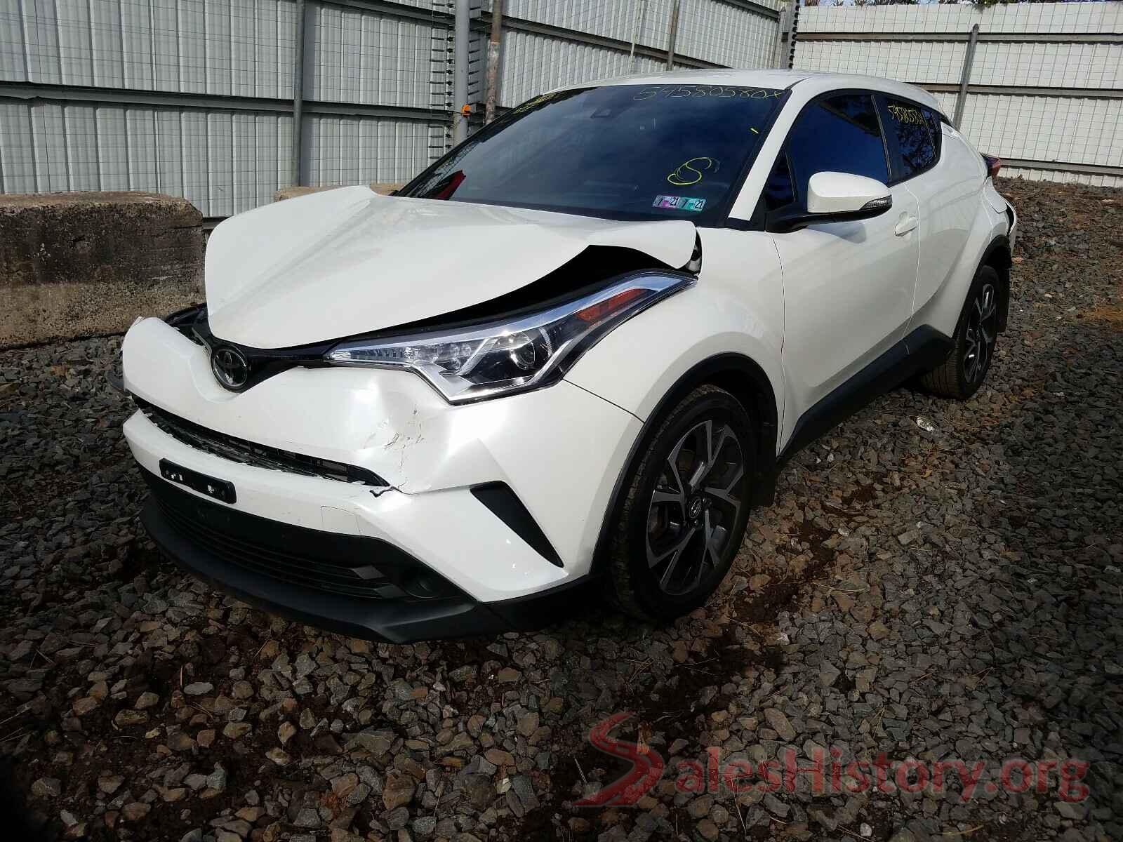 NMTKHMBX2JR011260 2018 TOYOTA C-HR