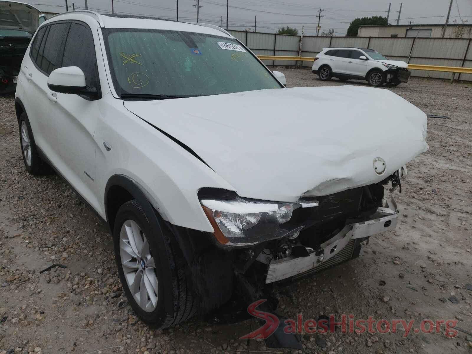 5UXWZ7C32H0V93076 2017 BMW X3