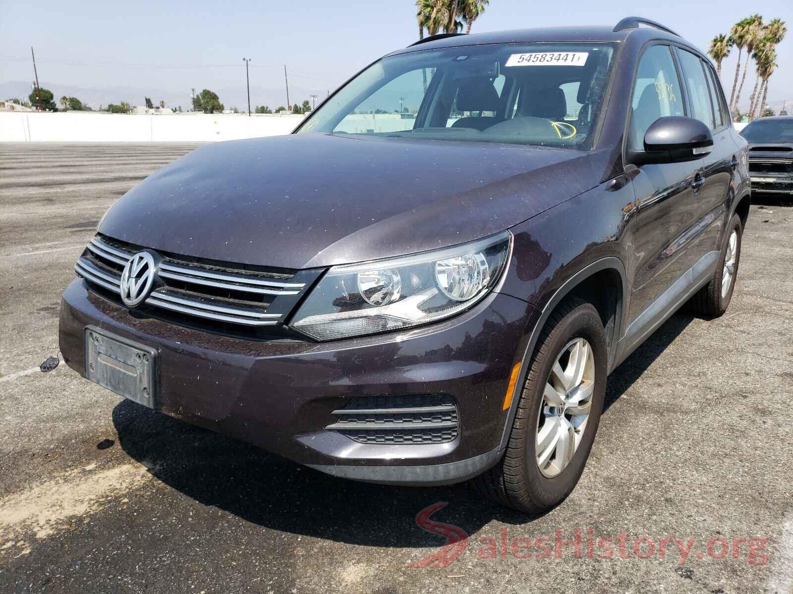 WVGAV7AX3GW589736 2016 VOLKSWAGEN TIGUAN