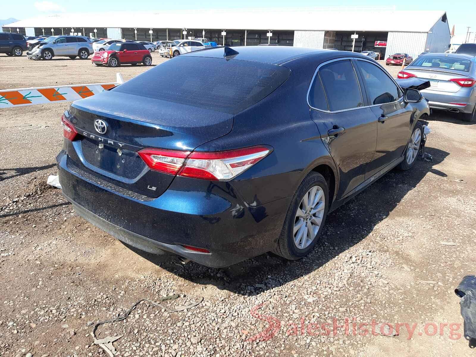 4T1B11HK9KU842490 2019 TOYOTA CAMRY