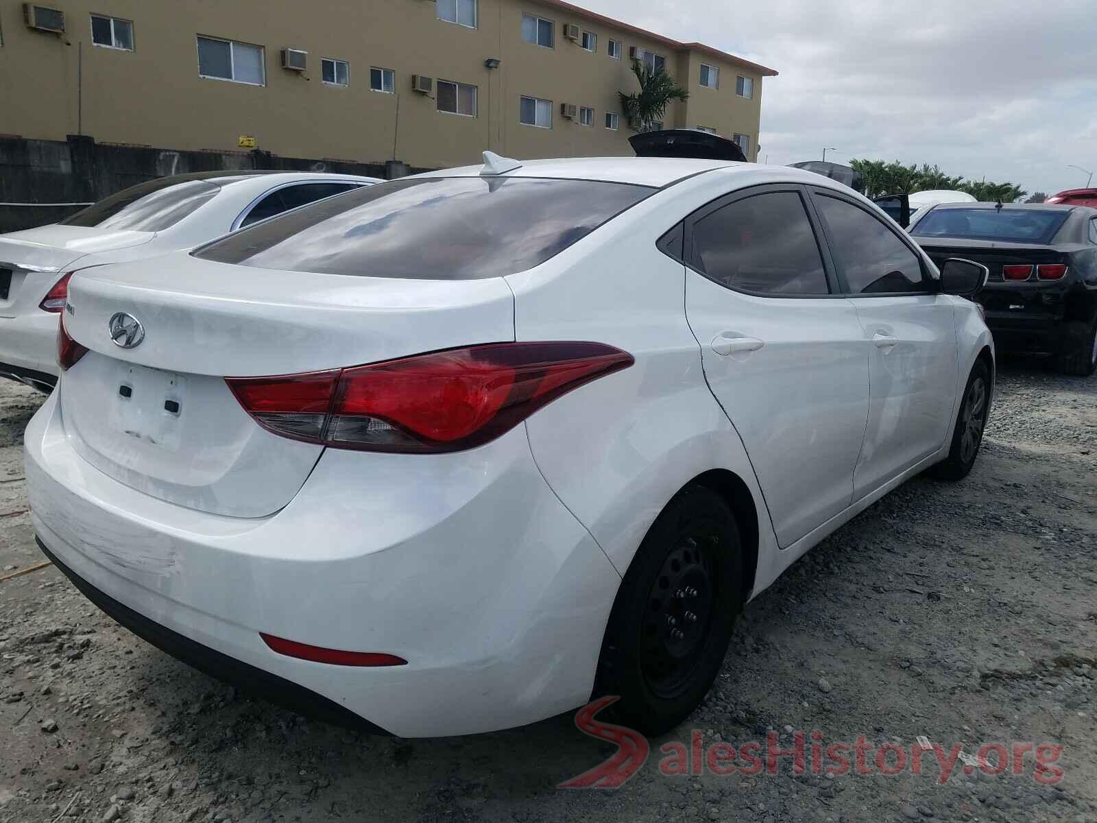 5NPDH4AE5GH770901 2016 HYUNDAI ELANTRA