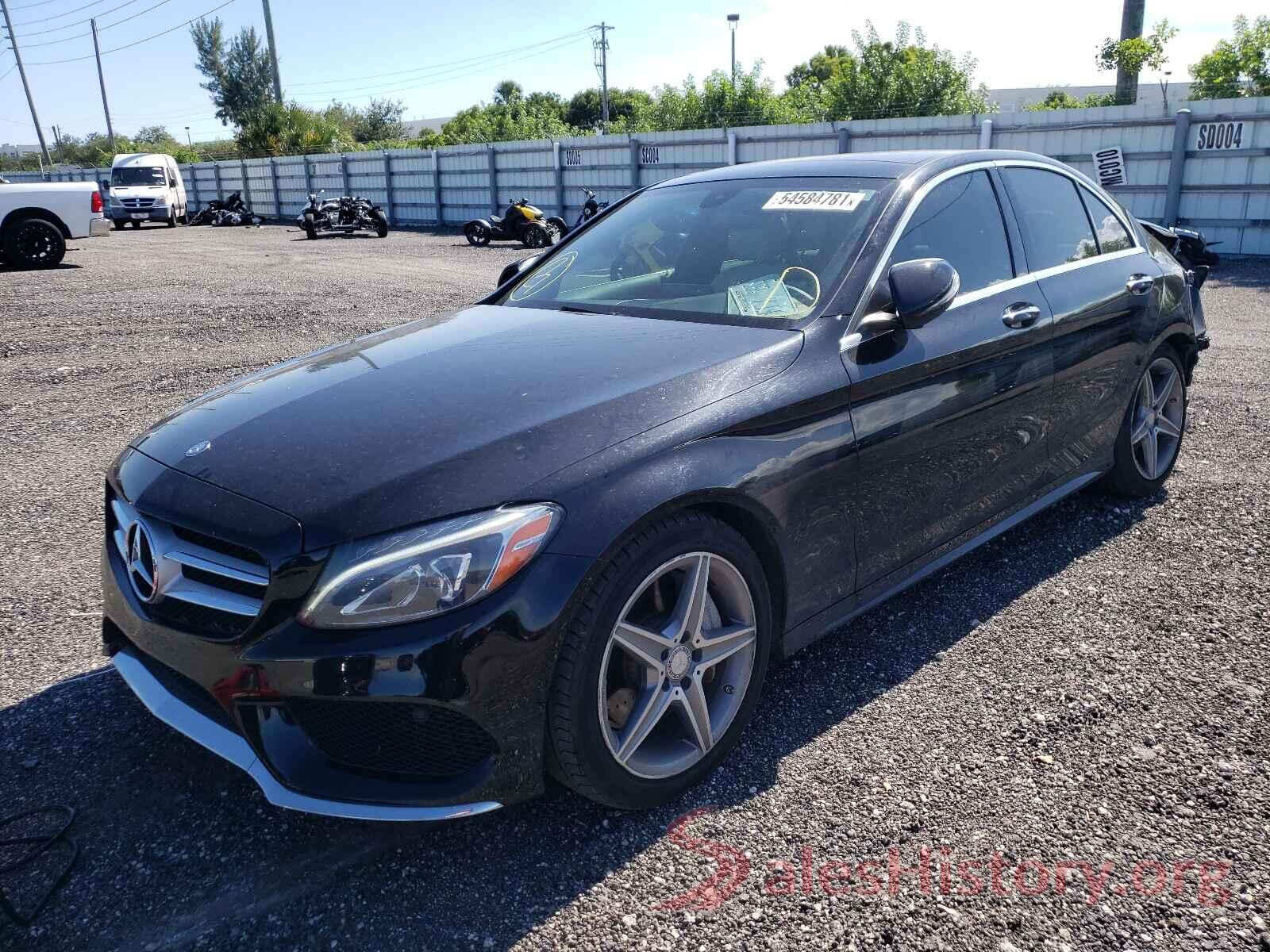 55SWF4JB3GU173201 2016 MERCEDES-BENZ C-CLASS