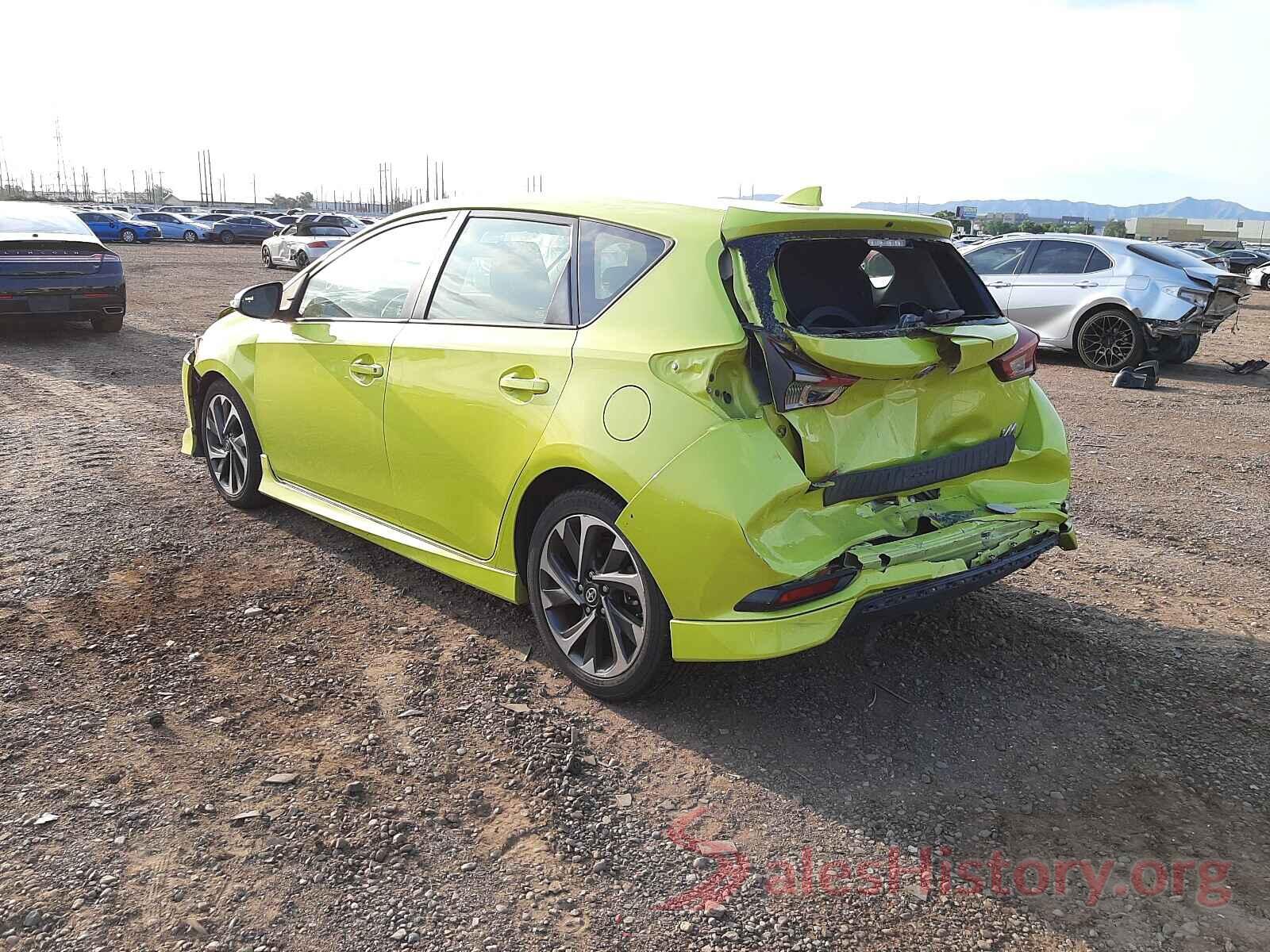 JTNKARJE9GJ513400 2016 TOYOTA SCION