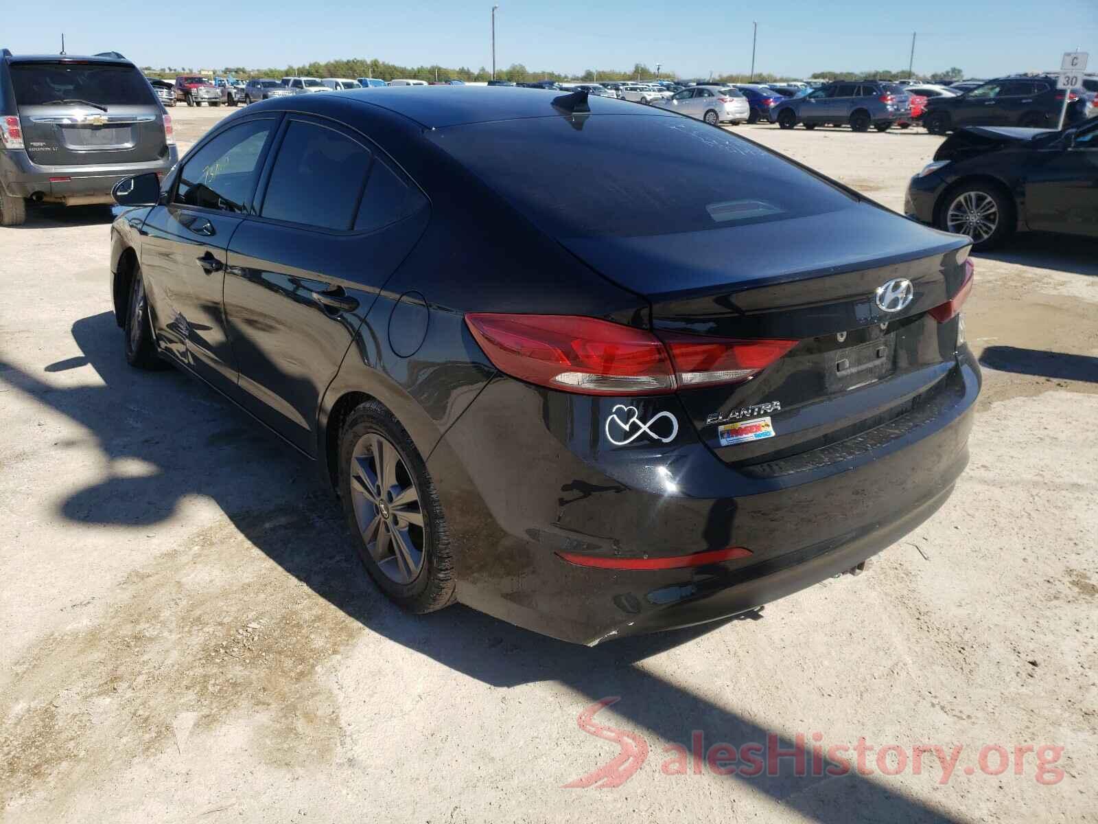 5NPD84LF2HH020640 2017 HYUNDAI ELANTRA