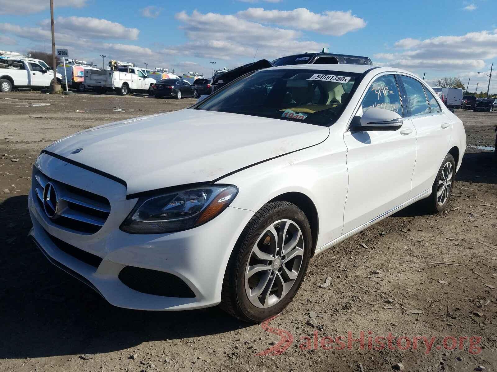 55SWF4KB0GU113097 2016 MERCEDES-BENZ C CLASS