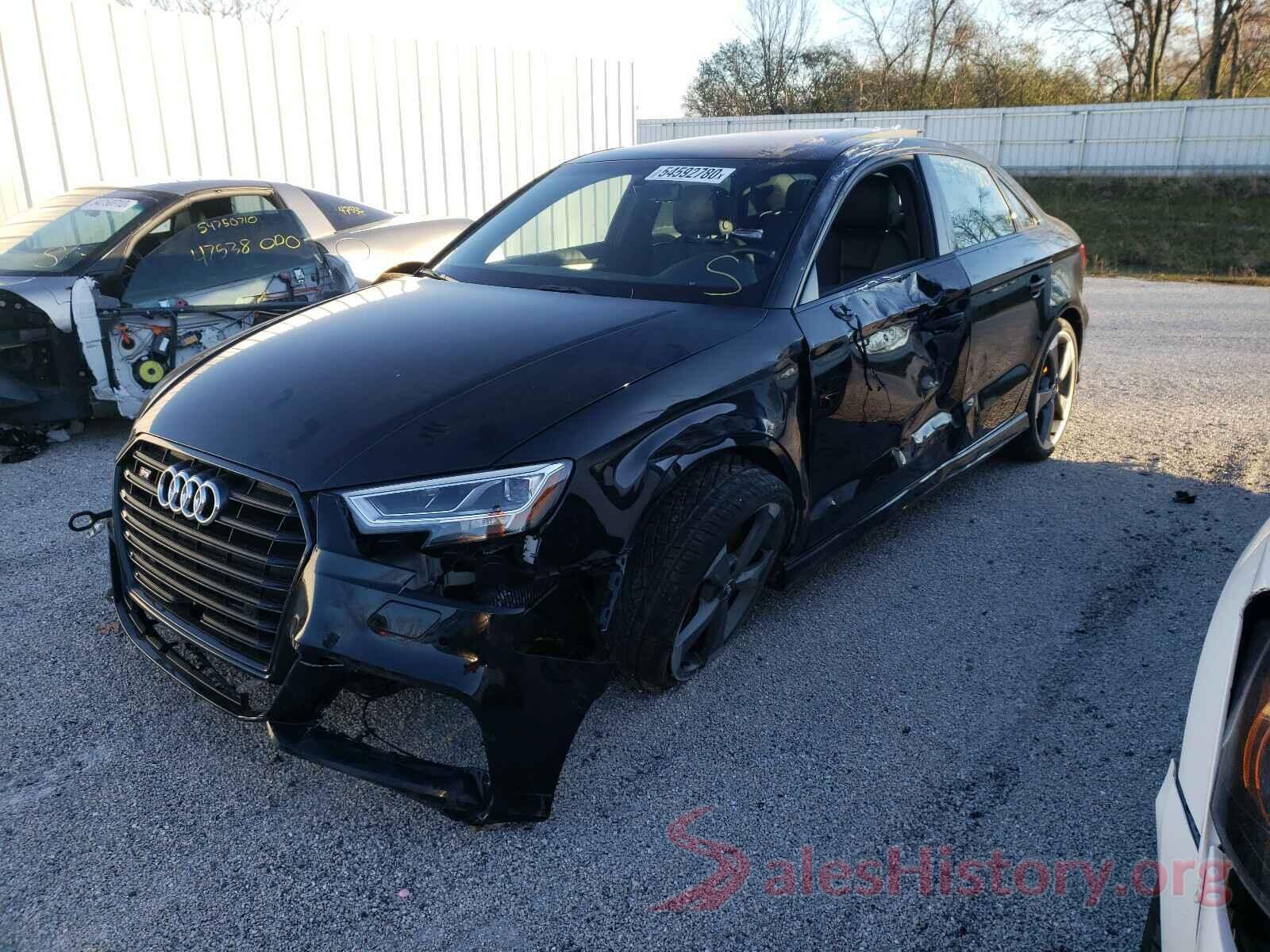 WAUB1GFF1KA076587 2019 AUDI S3