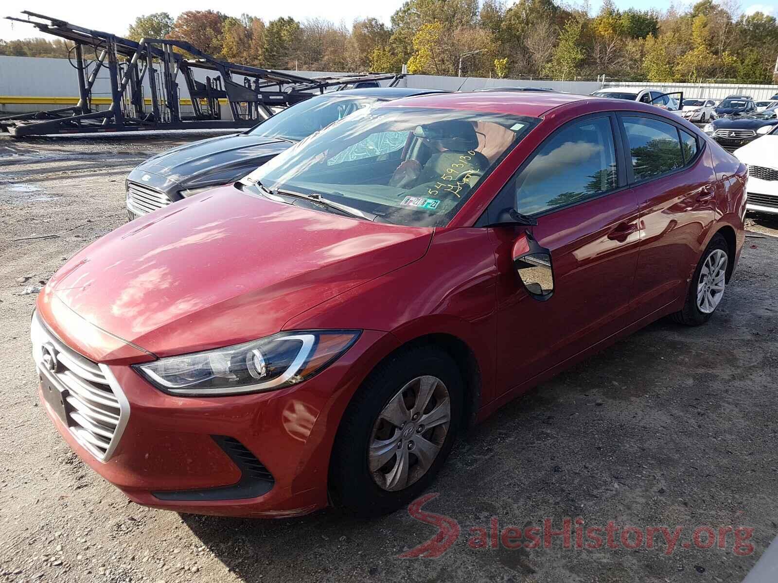 5NPD74LF2HH140862 2017 HYUNDAI ELANTRA