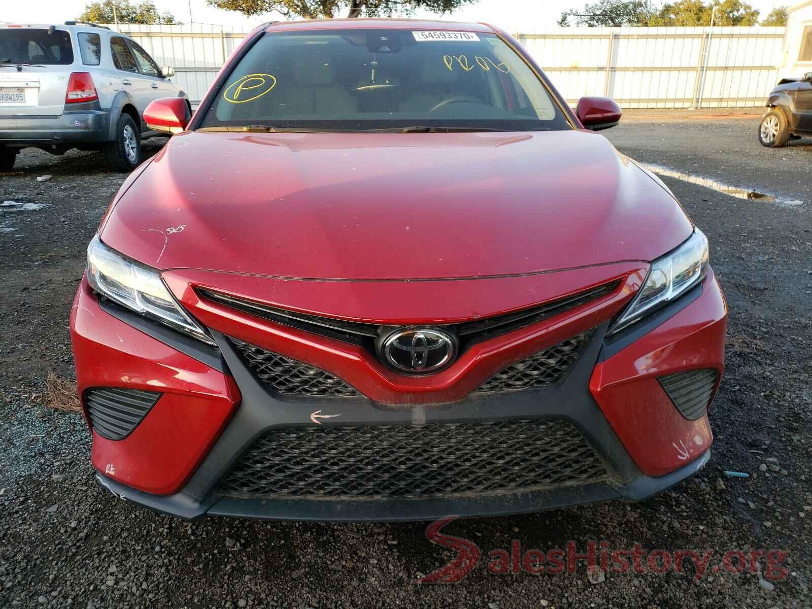 4T1B11HK9KU299450 2019 TOYOTA CAMRY