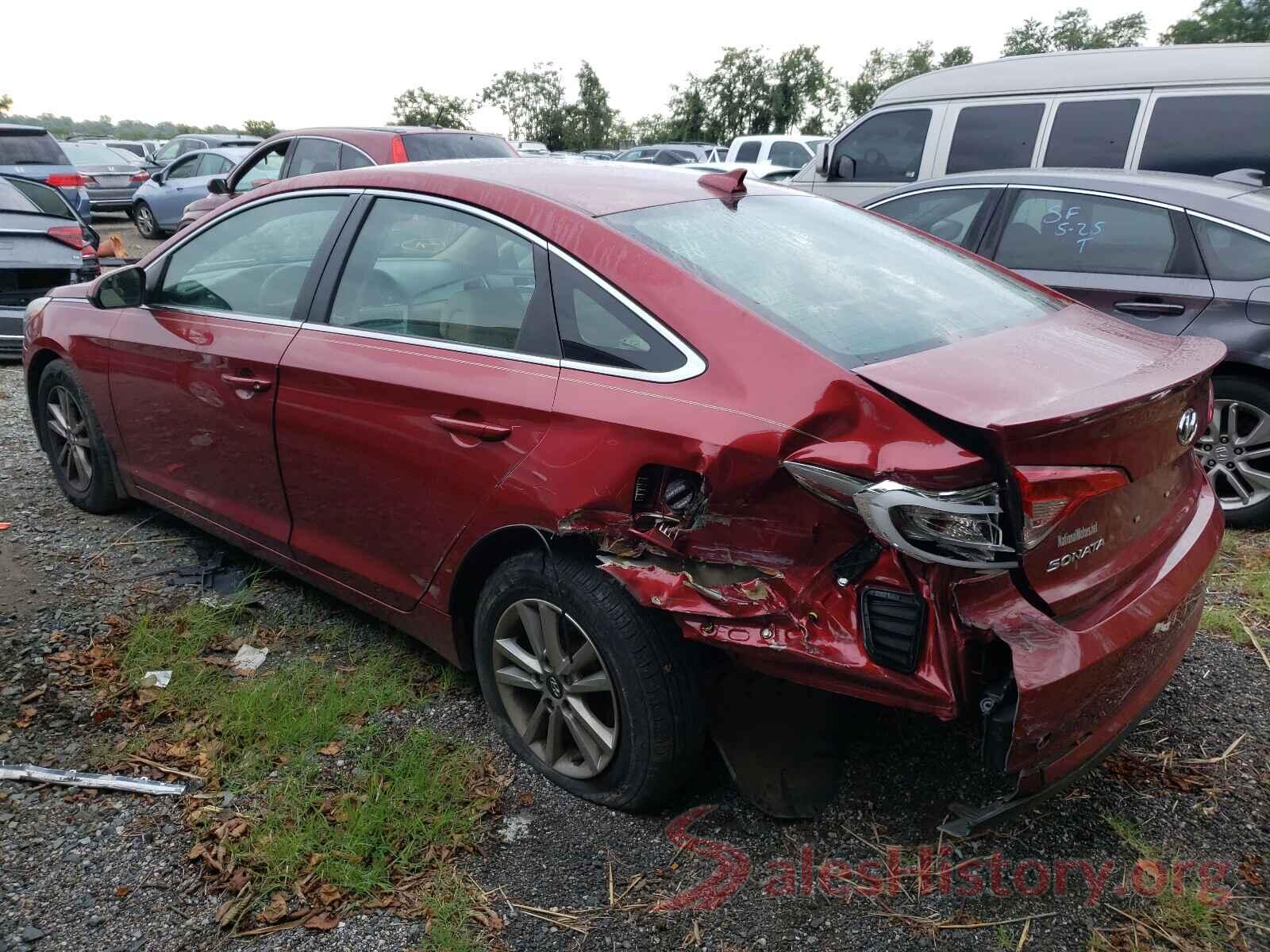 5NPE24AFXGH290013 2016 HYUNDAI SONATA