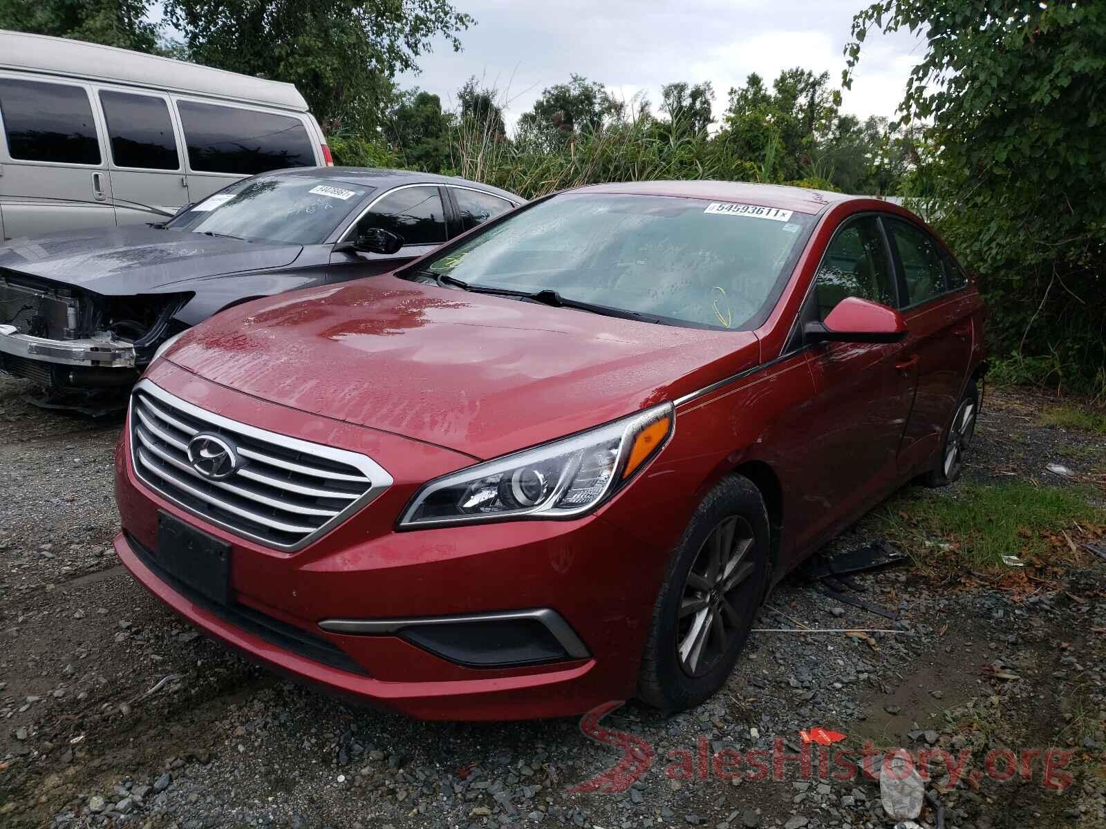 5NPE24AFXGH290013 2016 HYUNDAI SONATA