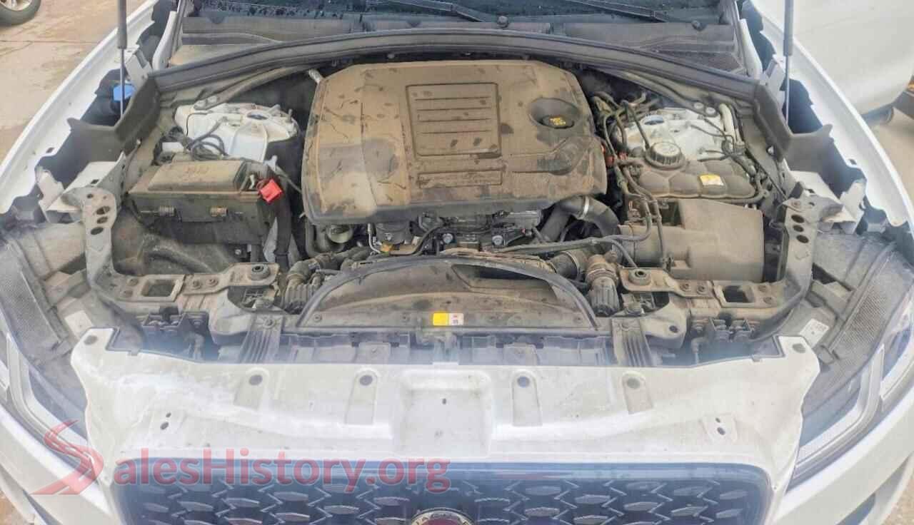 2023 JAGUAR F-PACE VIN SADCJ2EX6PA707267, wheel and tire