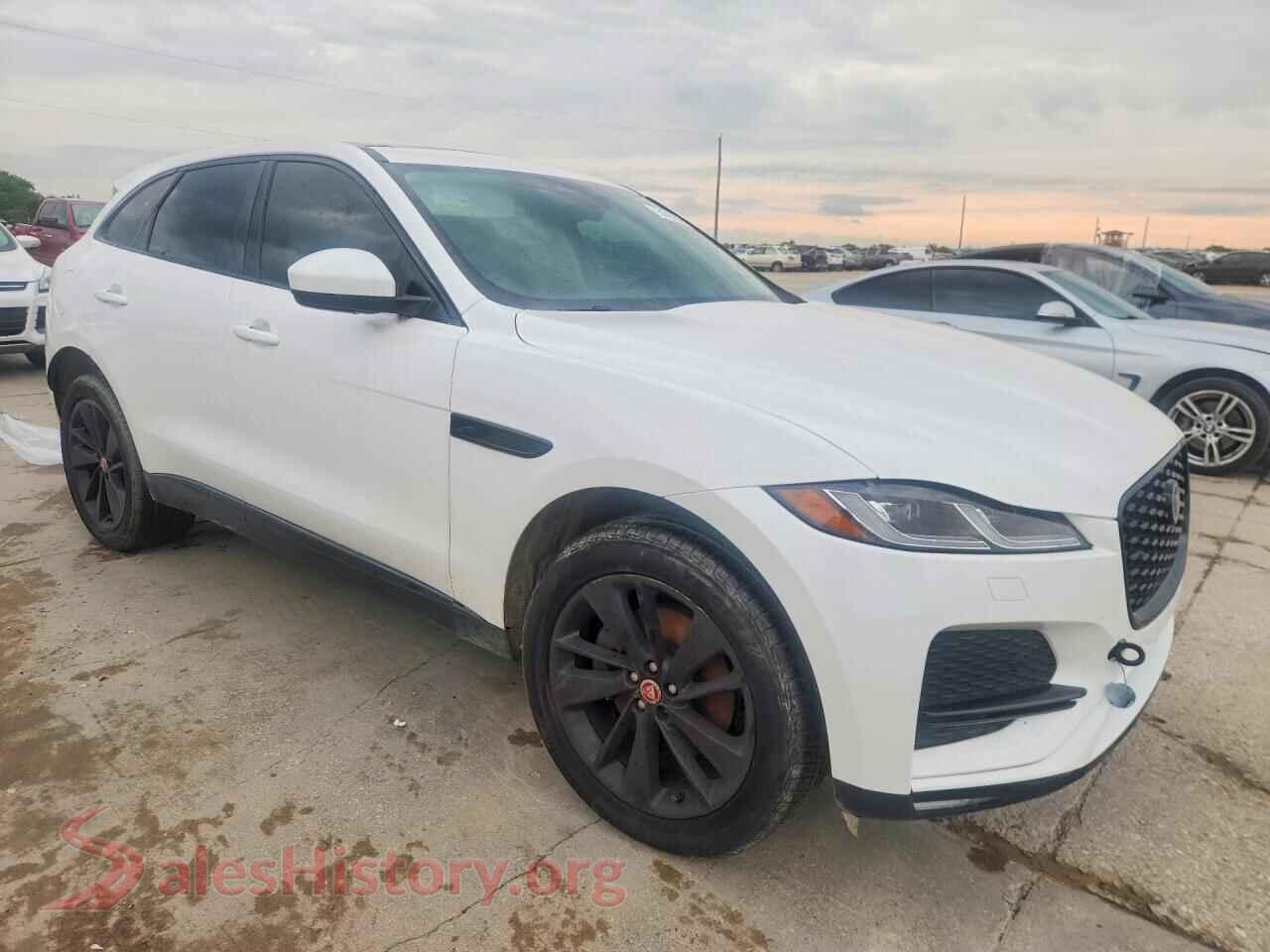 2023 JAGUAR F-PACE VIN SADCJ2EX6PA707267, rear 3/4 view