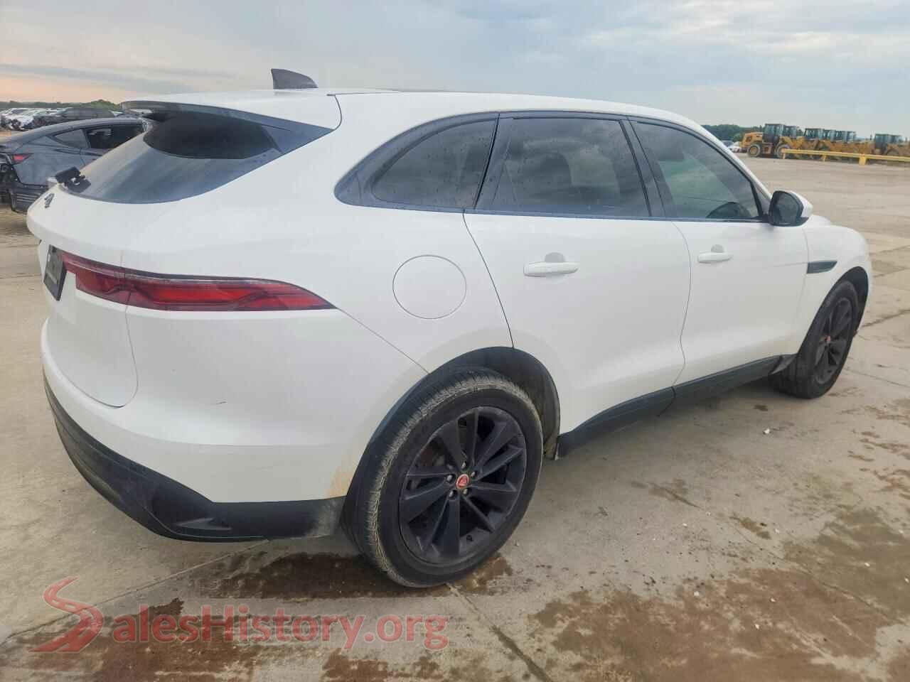 2023 JAGUAR F-PACE VIN SADCJ2EX6PA707267, right side view